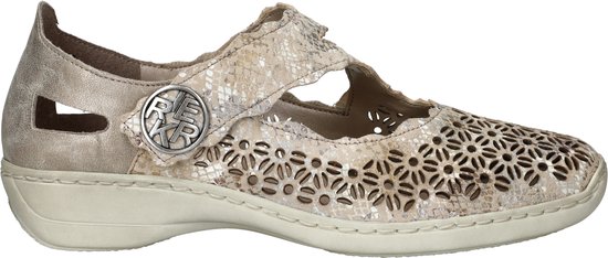 Chaussures à enfiler Rieker - Femme - Beige