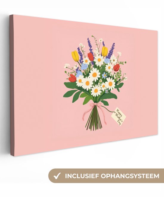 Abstracte Boho Gouden Folie Nordic Gangpad Woondecoratie Canvas