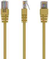 CablExpert PP12-5M/Y - Netwerkkabel, UTP Cat5E, geel