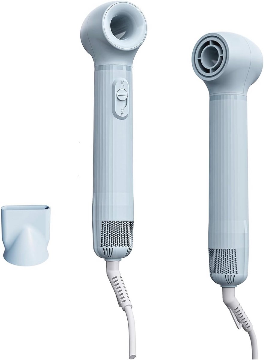 Draagbare Haardroger 600w met 3 Temperatuurinstellingen en 2 Snelheden - Lichtgewicht en Compact voor Thuis en Reizen