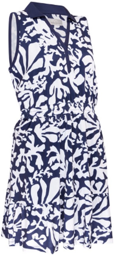 Robe Callaway à fleurs abstraites pour femme, modèle caban