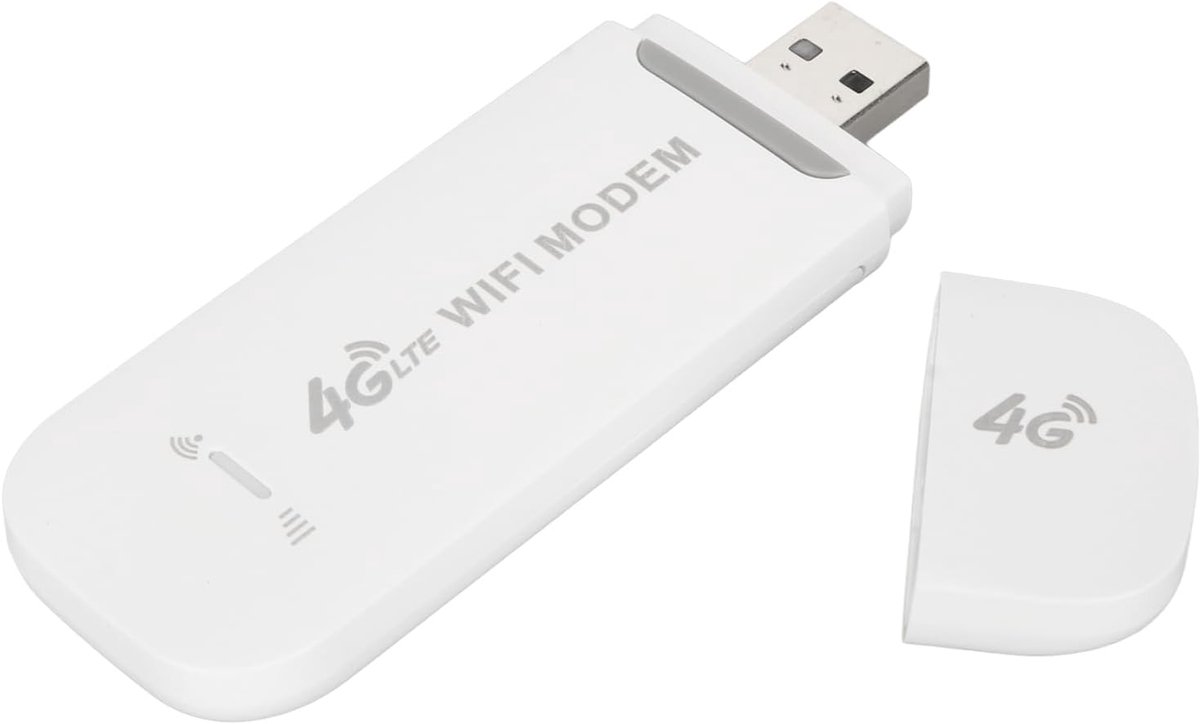 Draagbare 4G LTE USB WiFi-modemrouter voor Mobiele Hotspot, Delen met Tot 10 Apparaten