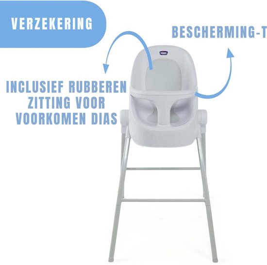 Zylo® Baby Badje met Standaard - Baby Badje - Inklapbaar Bad - met Badzitje - van 0-12 maanden - 55x70x107cm - Grijs van Zylo — afbeelding 4