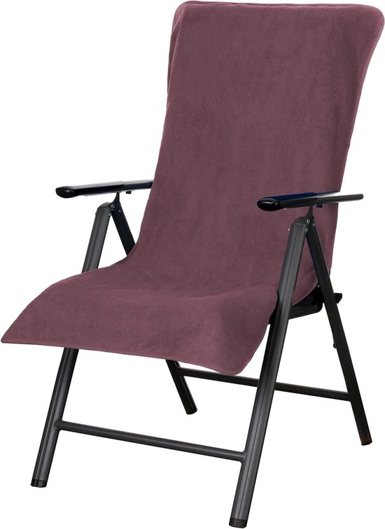 JEMIDI badstof overtrek voor ligstoelen - Handdoek 100% katoen - Handdoek voor loungebedden - Katoenen hoes 200 cm x 75 cm