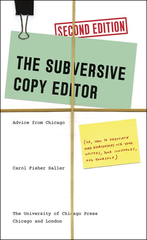 The Subversive Copy Editor - cover