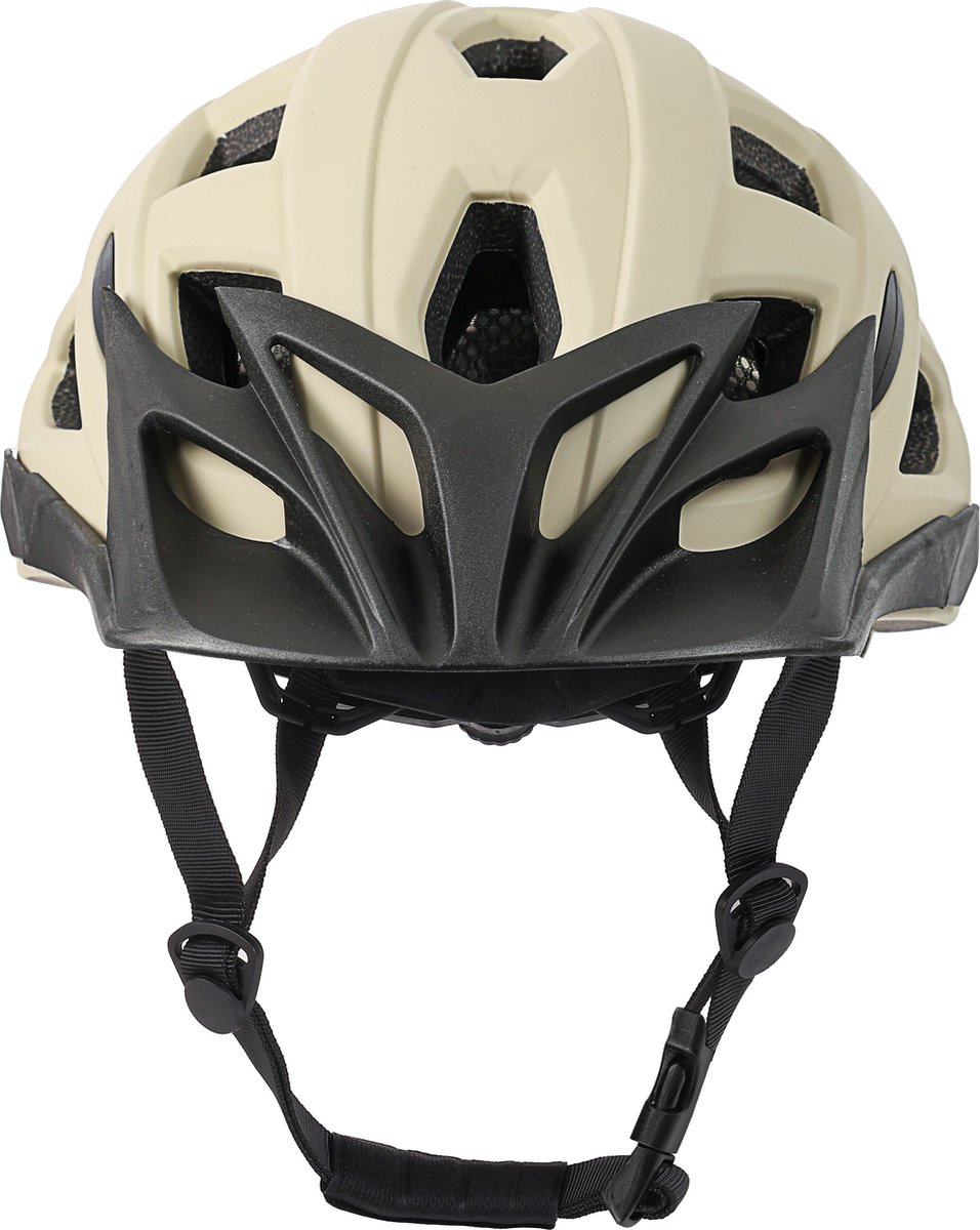 Køvapää® Tolva Fietshelm - Zand - Maat 56-61 cm - M/L - Afneembaar vizier - Fietshelm Volwassenen - Fietshelm Dames - Fietshelm Heren - Mountainbike Helm - Fietshelmen - Fietshelmen - fietshelm dames elektrische fiets - Fietshelm Dames Volwassenen – foto 4