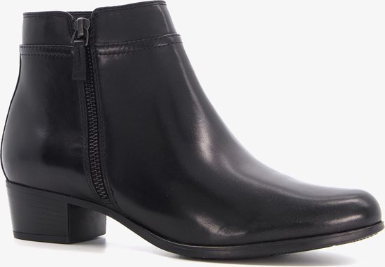 Hush Puppies bottines femme en cuir à talon Zwart Taille 37 bol - Main Image