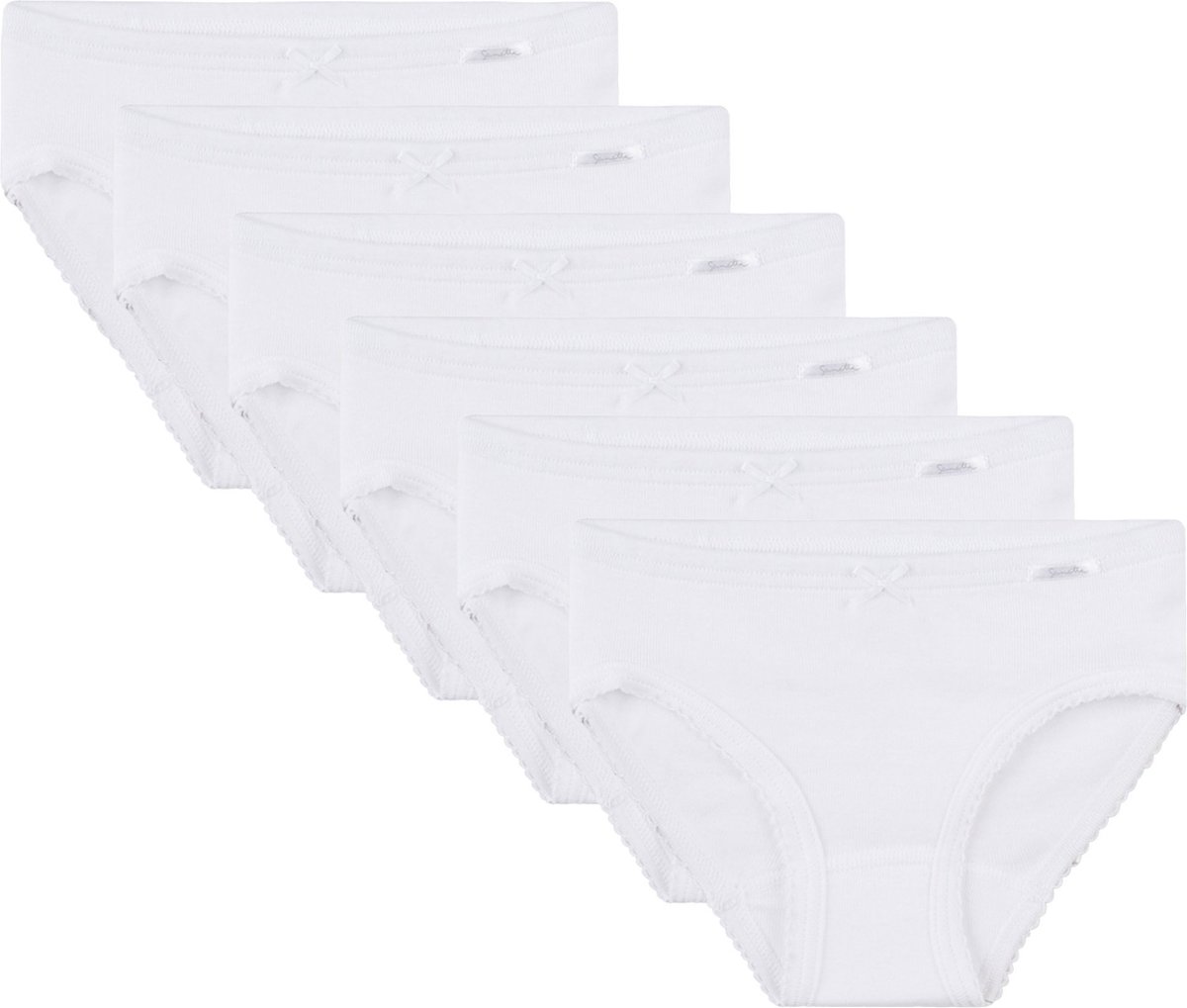 Sanetta Slip 116 Set van 6 Wit