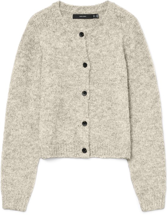 Vero Moda Vest Vmnovah Ls O-neck Button Cardi Ga N 10320496 Birch Dames Maat - M