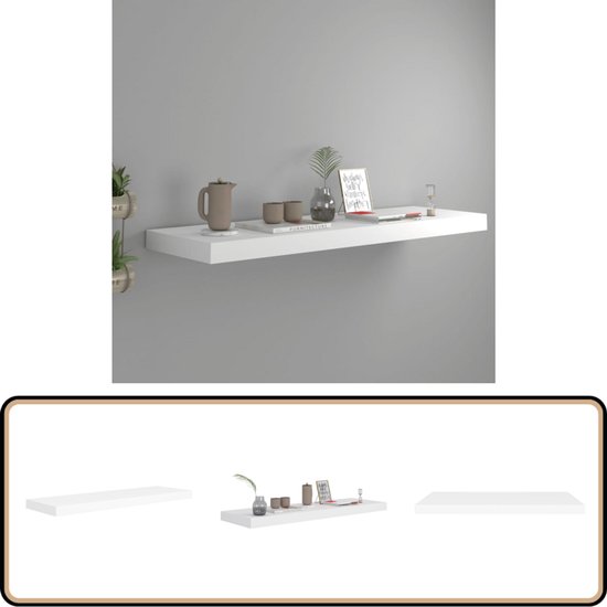 vidaXL Wandschap 35x35x100 cm massief ruw mangohout