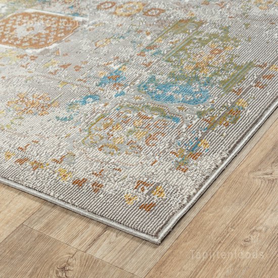 Tapis Vintage Feraghan 160x230 cm - Multi / Beige