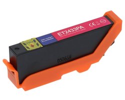 PrintAbout Huismerk Epson 24XL (C13T24334012) Inktcartridge Magenta Hoge capaciteit