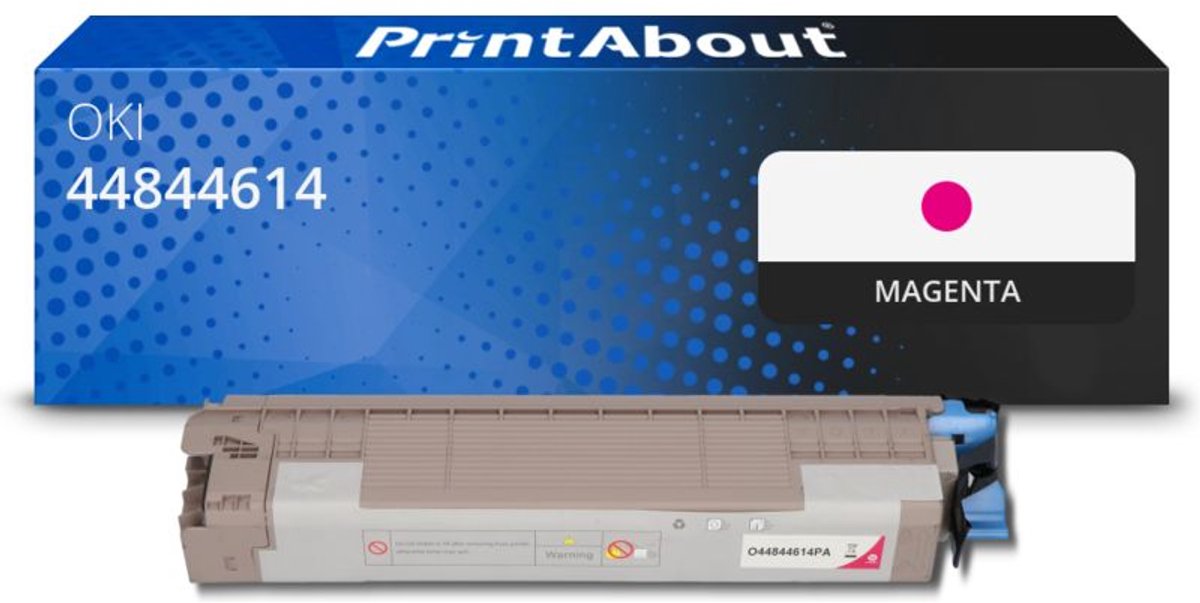 PrintAbout - Alternatief voor de Oki 44844614 / magenta