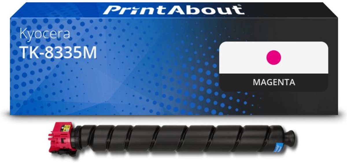 PrintAbout Huismerk Kyocera TK-8335M Toner Magenta