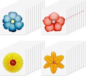 Vliegenval raamstickers - Fruitvlieg val voor binnen - Vliegenvanger voor bladluizen - Binnen en buiten (40 stuks)