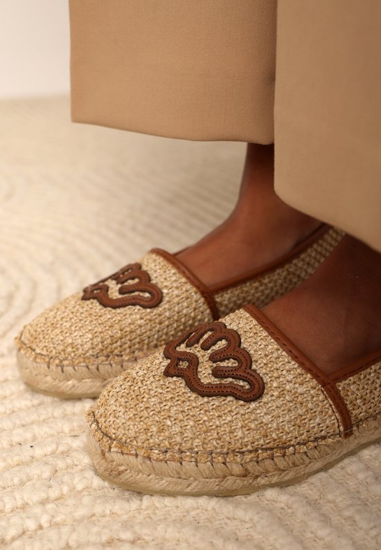 Espadrille Fred De La Bretoniere Mili Lily Y Marron - Taille 43