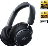 soundcore Space Q45 by Anker - Koptelefoon met actieve ruisonderdrukking - Tot wel 98% minder ruis - 50 u speeltijd - Appbediening - LDAC Hi-Res Wireless Audio - Comfortabel - Duidelijk bellen - Bluetooth 5.3