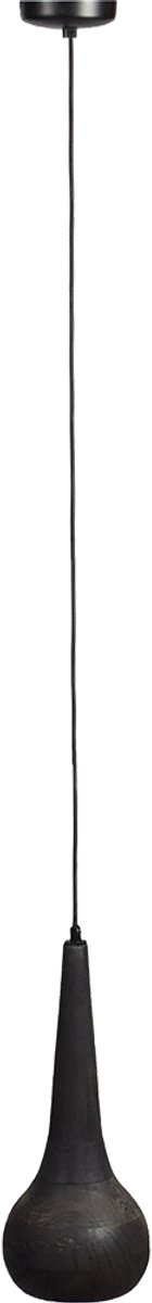 by Mooss - Hanglamp - Zwart - Hout - Druppel - Minimalistisch