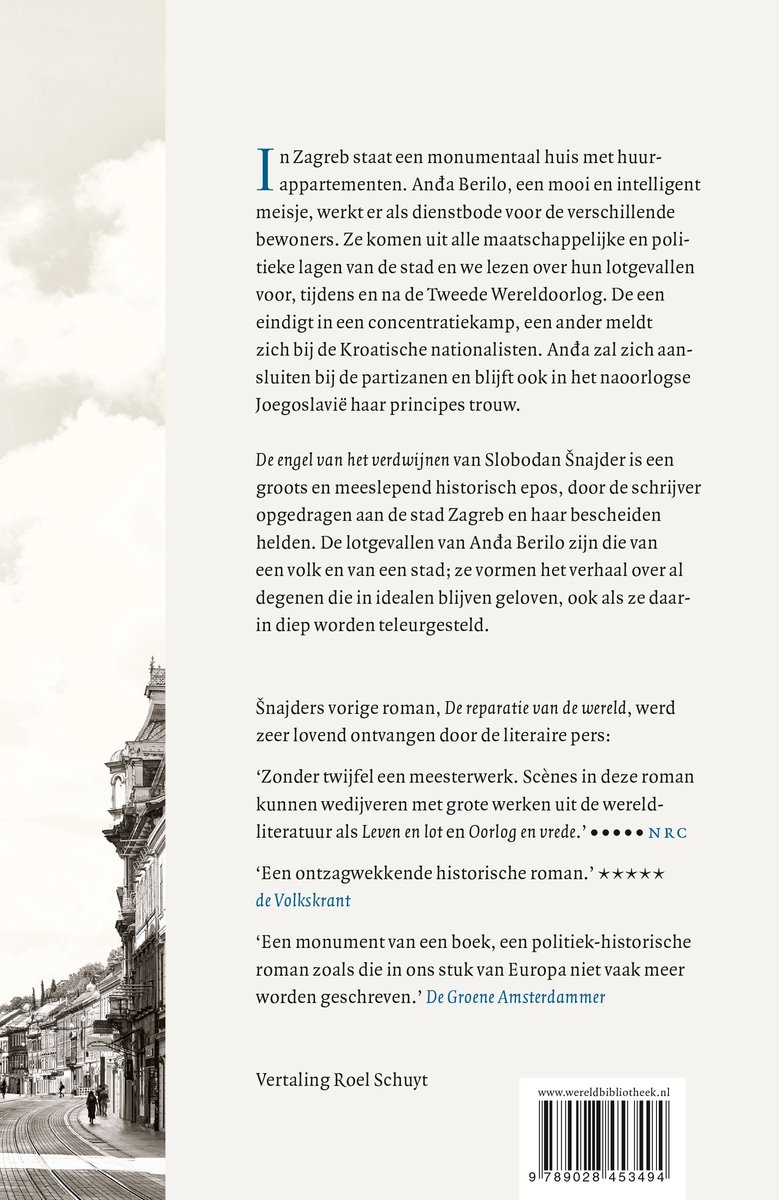 De engel van het verdwijnen - back cover