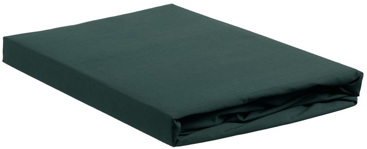 Ambiante Jersey - Topper Hoeslaken - 160x200/210 - Donker Groen
