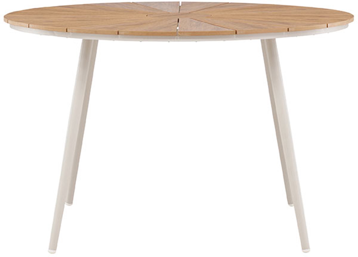 San Vito tuintafel Ø120cm beige.