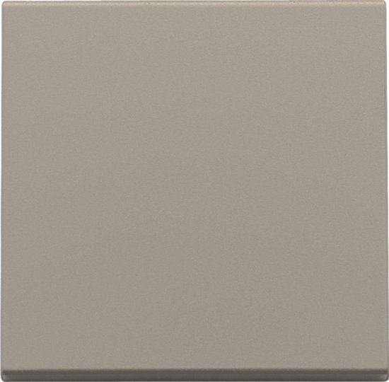 Foto: Niko centraalplaat voor elektronische schakelaar drukknopdimmer of drukknopschakelaar intense bronze 123 31002 