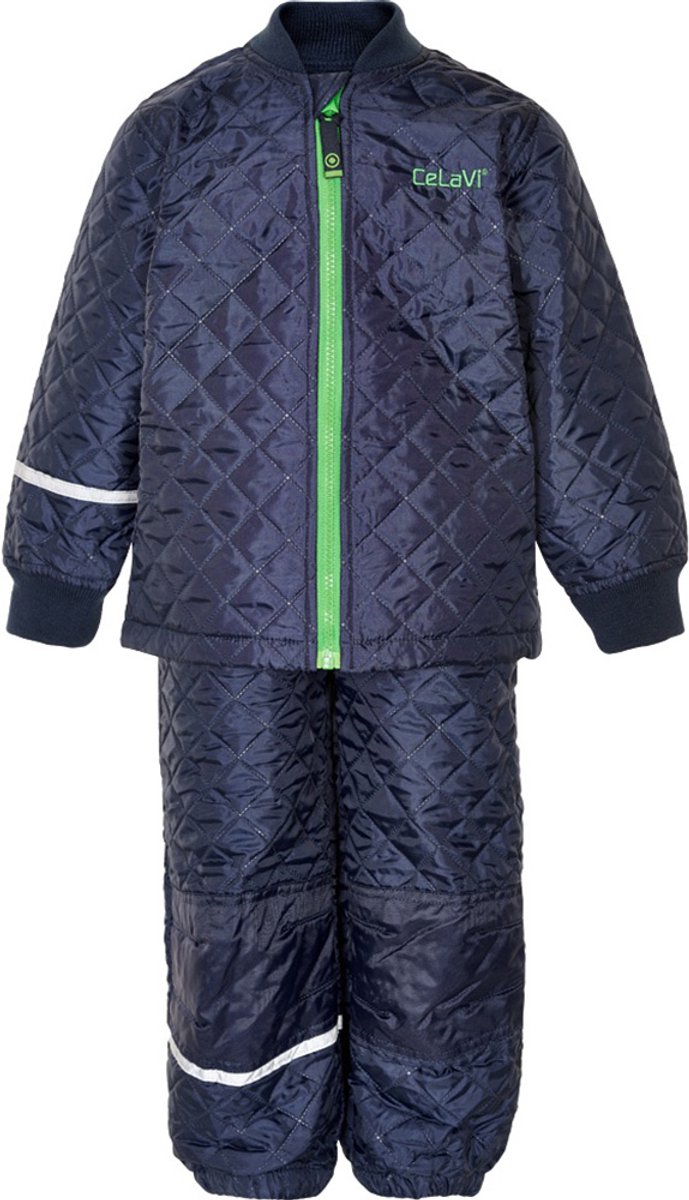 Celavi kinderen thermoset Basic Thermal Set Solid Dress Blues-80
