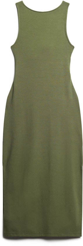 Superdry - Robe mi-longue en jersey torsadé au dos - Femme - Robes
