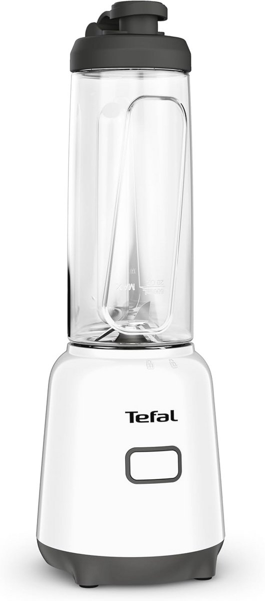 Mini Blender met To-Go Beker - Compacte Design, 300W Vermogen, Eenvoudig Schoon te Maken