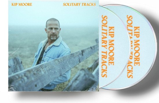2 CD-set Kip Moore 'Solitary Tracks' met albumhoes en twee CD's.