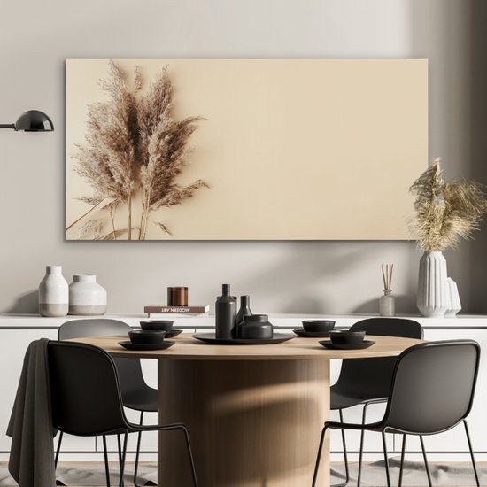 Tableau aluminium 120x60 cm - Décoration murale métal - Grain - Pastel - Nature - Décoration murale métal salon - Décoration industrielle - Photo sur dibond - Accessoires industriels chambre