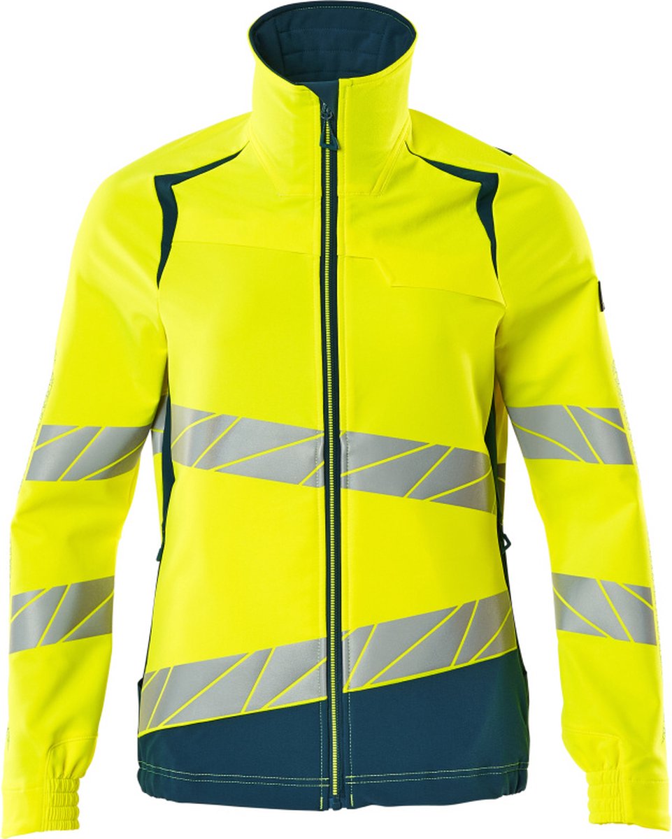 Mascot Accelerate Safe Jas 19008-511 - hi-vis geel/donkerpetrol - 2XL