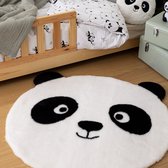 Tapis Panda Kids Atmosphera - Ø100cm - Wit