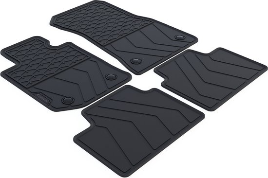 Tapis de voiture en caoutchouc BMW 3 G21 - Année de construction : 09/2019 - 2022 - Ajustement d'origine - 4 pièces