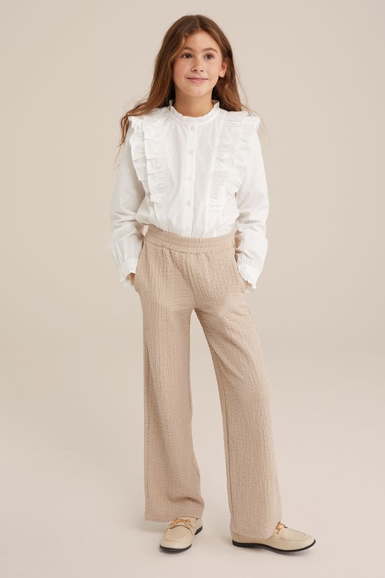 Pantalon WE Fashion Filles avec structure