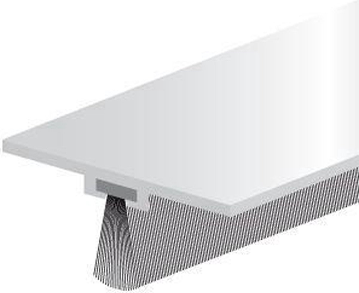 Ellen Dorpelstrip Dbs-Borstel 100cm Alu