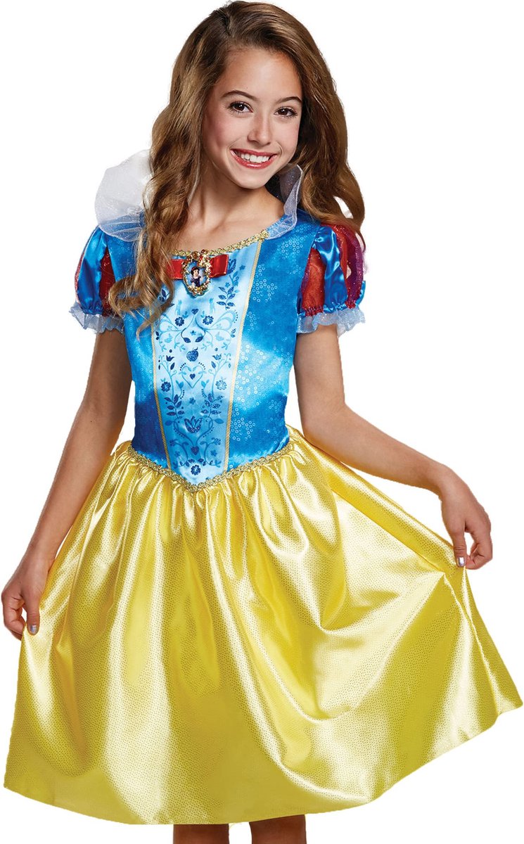 DISNEY Prinses - SNOW WHITE, Snow White Classic , Maat S (5 - 6 jaar), Meisjes