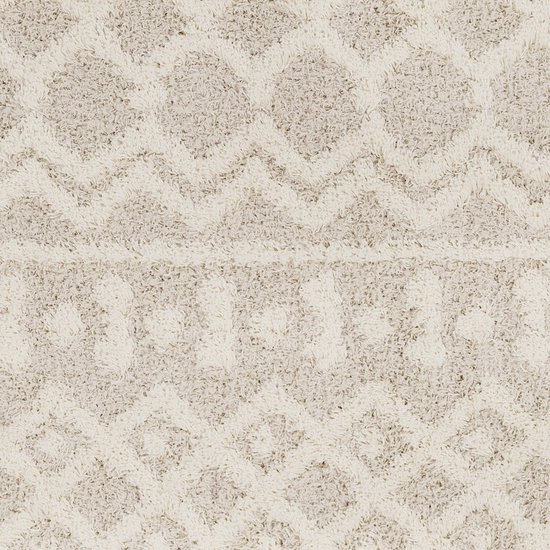 Tapis De Salon Surya PUKYU - Bohème, Poils Longs Shaggy, 160x213cm, 100% Polypropylène