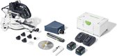 Bol.com Festool KSC 60 EB 50 I-Plus Accu Afkortzaag KAPEX 216mm 18V 5.0Ah - 577954 aanbieding