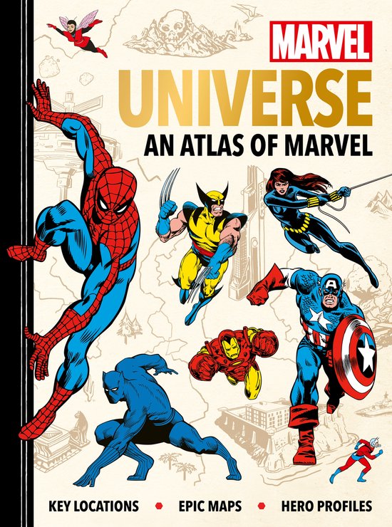 Marvel Universe: An Atlas of Marvel - cover