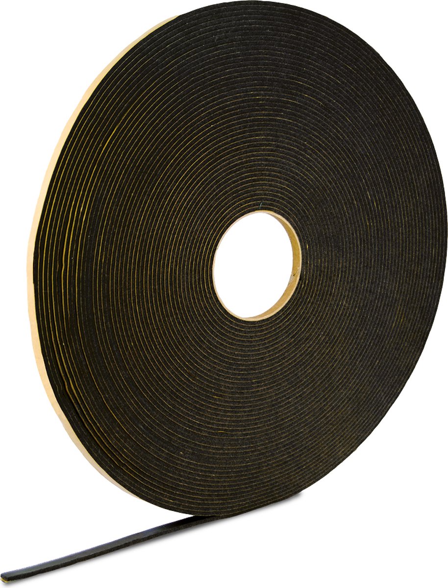 GOEBEL® - 1 x Norseal afdichtingstape 4031PG 3,0 x 9,0 mm - grau 30 m Rol zelfklevend - voor het afdichten van plaatprofielen tegen vocht op basis van EPDM