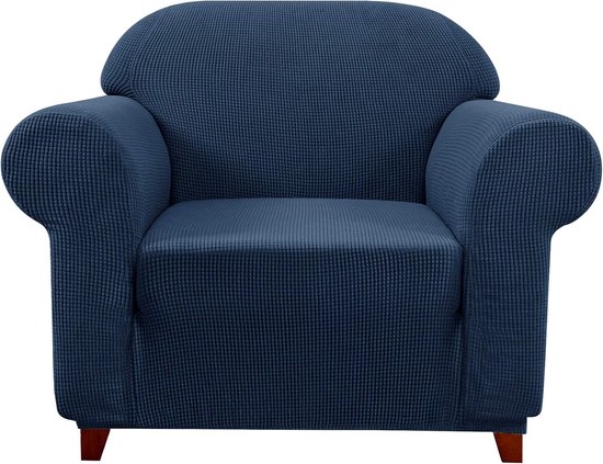 2 Stuks Stretch Armleuninghoezen - Zachte Bankhoes Antislip Voor Sofa & Fauteuil, Koffie Kleur