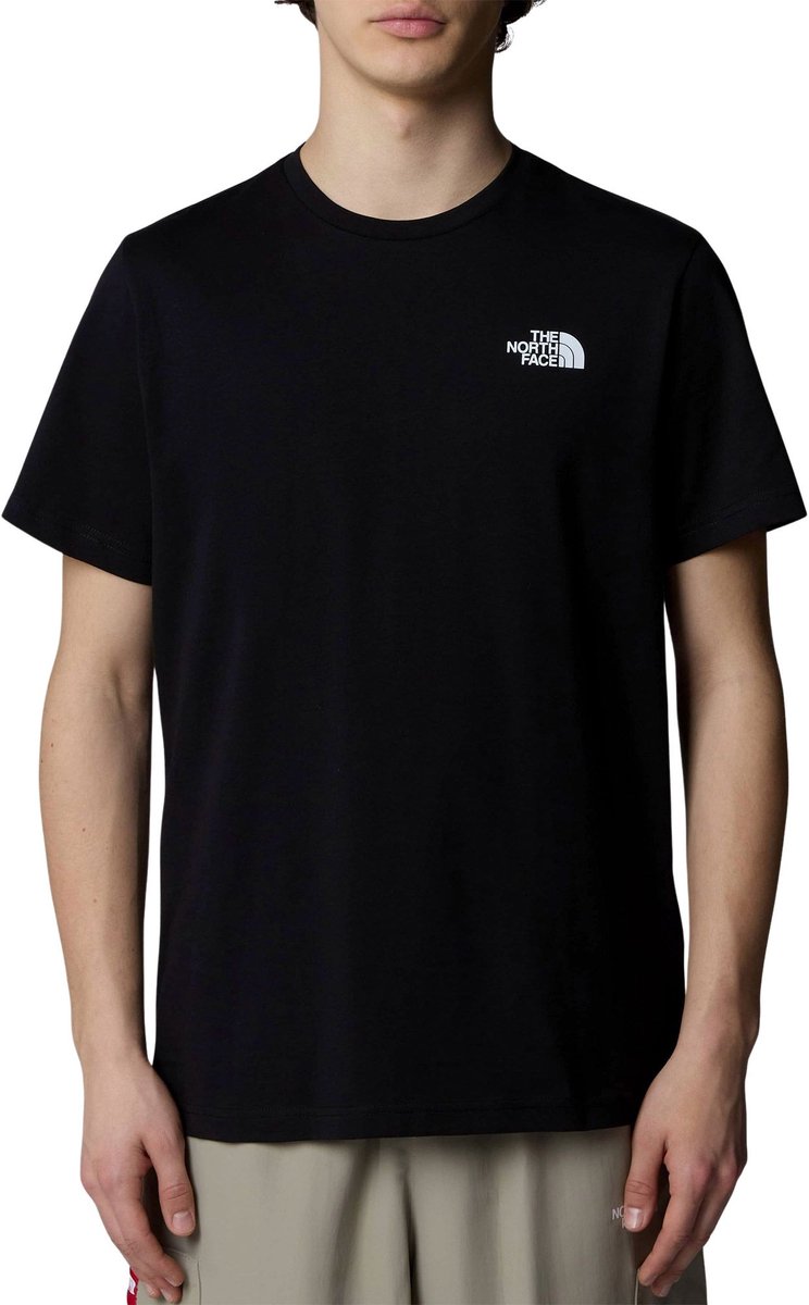 Short Sleeve SS Tee Simple Dome T-Shirts Zwart
