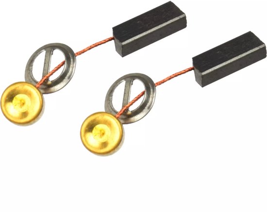 Aexit 10 paar 12,7 x 5,5 x 4 mm motorkoolborstels voor elektrische boormachines