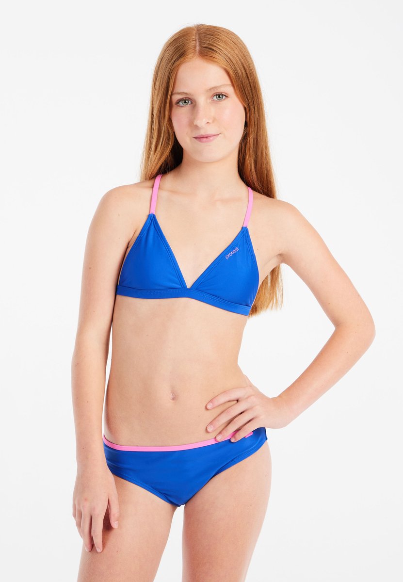 Protest Prtjula Jr – Triangel bikini set Meisjes – Verstelbare bandjes – Uitneembare vulling – Breeze Blauw