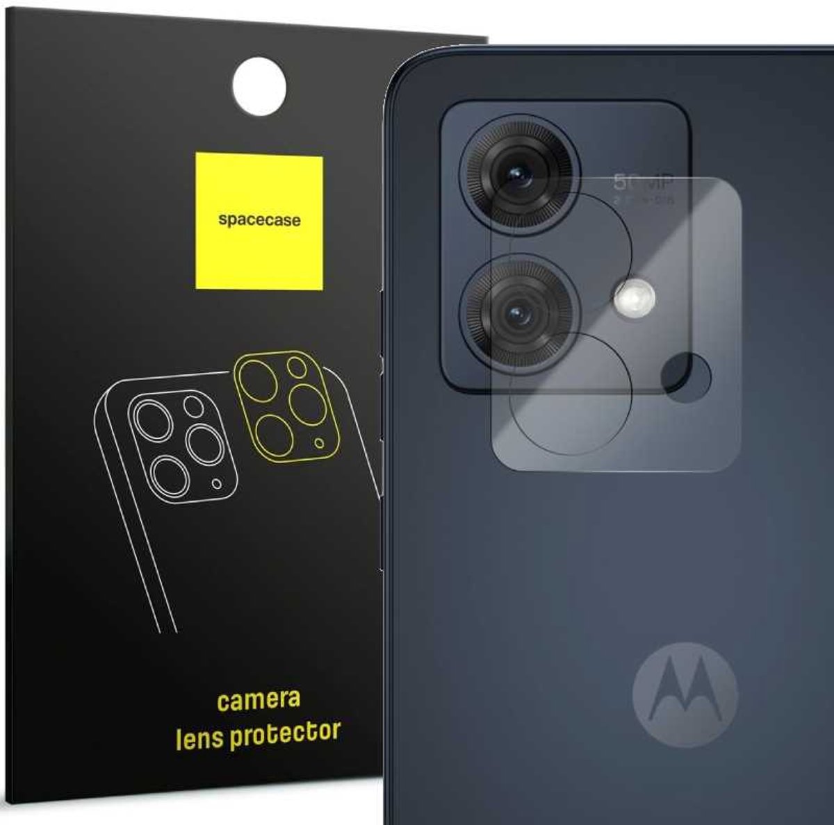 Spacecase Case Koffer Voor Motorola Moto G84 Beschermglas
