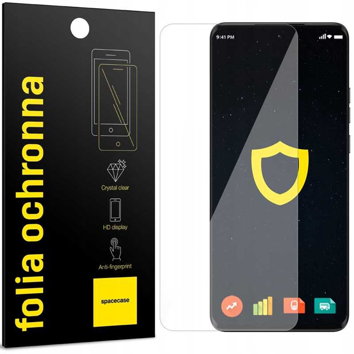 Spacecase Gehard Glas Hydrogel Voor Motorola Edge 40 Neo Foil