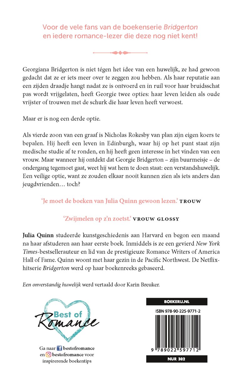 Rokesby's 4 - Een onverstandig huwelijk - back cover