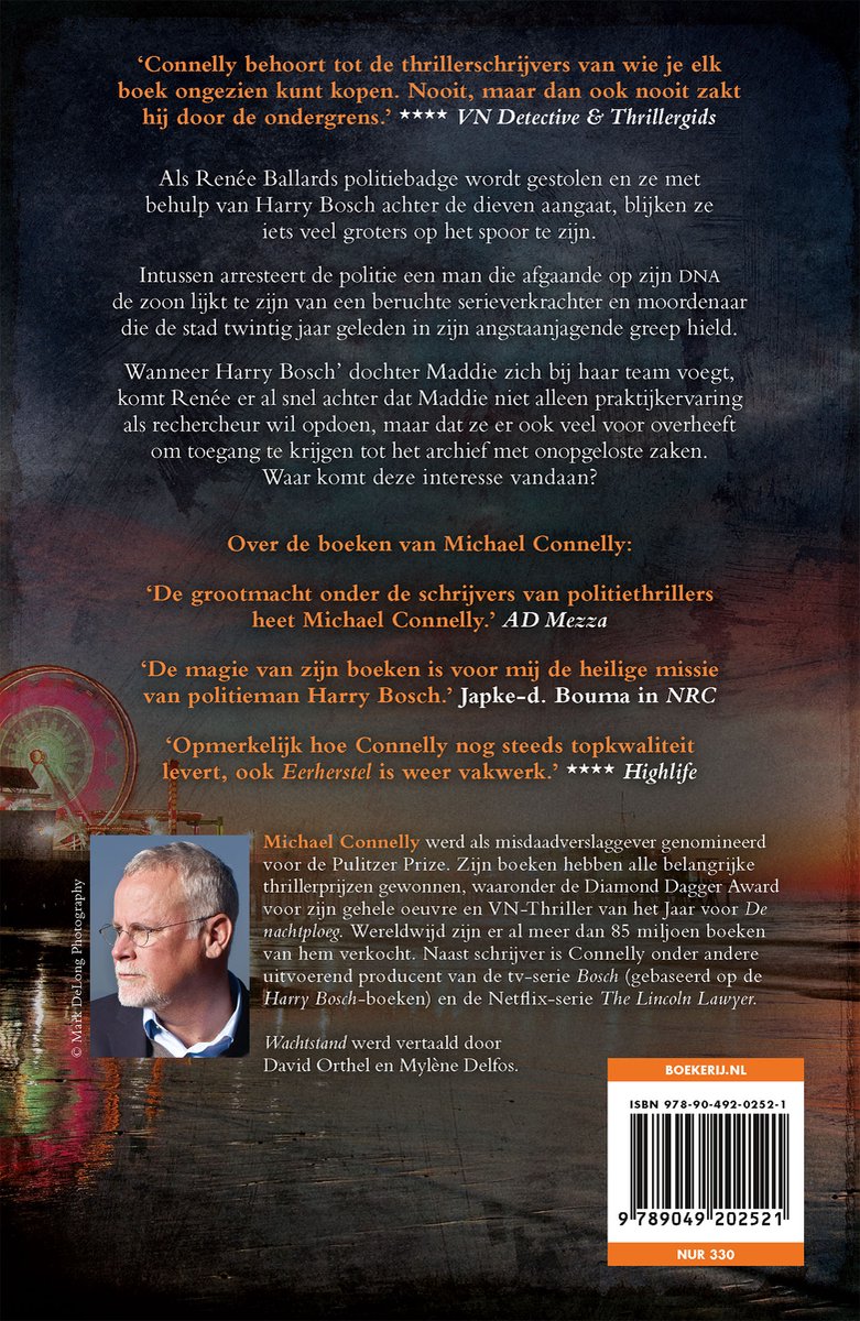 Renée Ballard 5 - Wachtstand - back cover