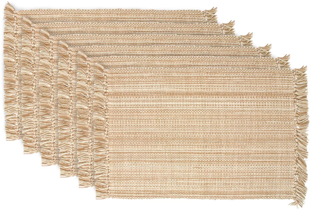 My Ninki ® Extra Grote Set van 6 Katoenen Tafellopers voor Herfst en Feestelijke Gelegenheden